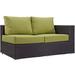 Convene Outdoor Patio Right Arm Loveseat - East End Imports EEI-1841-EXP-PER