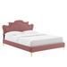 Neena Performance Velvet Twin Bed - East End Imports MOD-6790-DUS