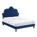 Sasha Button-Tufted Performance Velvet Twin Bed - East End Imports MOD-6797-NAV