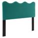 Athena Performance Velvet King/California King Headboard - East End Imports MOD-6521-TEA