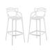 Entangled Bar Stool Set of 2 - East End Imports EEI-2349-WHI-SET