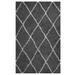 Toryn Diamond Lattice 5x8 Shag Area Rug - East End Imports R-1144D-58