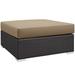 Convene Outdoor Patio Large Square Ottoman - East End Imports EEI-1845-EXP-MOC