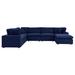 Commix 7-Piece Sunbrella® Outdoor Patio Sectional Sofa - East End Imports EEI-5592-NAV