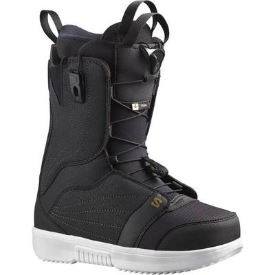 SALOMON Damen Snowboot SNOW. BOOTS PEARL Black/White/Gold, Größe 24,5 in Black/White/Gold