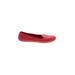 Bottega Veneta Flats: Red Print Shoes - Women's Size 37 - Closed Toe