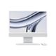 Apple iMac M 59.7 cm (23.5") 4480 x 2520 pixels 8 Go 512 SSD PC All-in-One macOS Sonoma Wi-Fi 6E (802.11ax) Argent