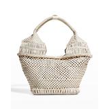 Margarita Woven Leather Tote Bag