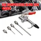 5pcs/set Air Compressor Blow Gun Metal Tool Duster Nozzle Npt Air Inlet Kit Spray Blower Inflatable