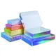 Laser carton wholesale color packaging gold small gift box wig blank 3-layer corrugated carton