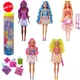 Original Mattel Barbie Farbe enthüllen Puppe Neon Tie-Dye-Serie überrascht Zubehör wasser lösliche