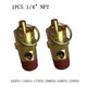 1/4" BSPT Male Thread Pressure Relief Valve For Air Compressor Air Compressor Safety Relief Pressure