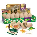 12PCS Archaeological Excavation Dinosaur Egg Fossil Puzzle DIY Dinosaur Egg Multiplayer Party Gift