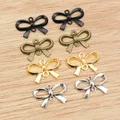 20pcs 22x15mm Antique Silver Plated /Bronze/Black/Gold Colors Plated Bow Tie Handmade Charms