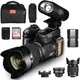 G-Anica Digital Camera 33MP DSLR Camera With 24X Telephoto Lens Professional Digital Camera 1080P