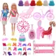 Barbies Puppe Kleidung Schuhe Möbel Bett Dressing Tisch Zubehör Bike Fit 11 8 Zoll Barbies Mädchen