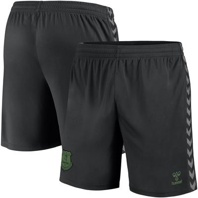 Everton Hummel Training Poly Shorts – Schwarz – Kinder Image