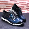Herren-Lederschuhe, bequeme, lässige Herrenschuhe, rutschfeste Sohle, glänzende Turnschuhe, Hochzeit, High-End-Anlass, Dating-Herrenschuhe
