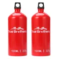 1.5L Aluminum Oil Fuel Bottle Alcohol Liquid Gas Oil Container for Camping Fuel Oil Stove Hiking