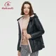 HaiLuoZi 2022 Spring Jacket Hits Color Slim Fashion Casual Short Parka Autumn Coat Women Zipper