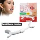 1pc White Face-lifting Device Smile FaceMuscle Exerciser Slim Mouth Piece Toning Toner Flex Women