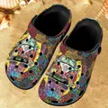 Outdoor Slippers Women Summer Peace and Love Design Print Fashion Ladies Home Sandals Shoes Woman