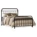 Farmhouse Full Metal Spindle Panel Bed in Dark Bronze