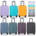 Lavender purple 20" Luggage Carry On Spinner Suitcase Set Lightweight Durable Hardside Spinner Wheel Luggage Trunk Sets