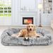 Moasis Plush Large Dog Bed