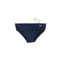 Speedo Swimsuit Bottoms: Blue Solid Swimwear - Women's Size X-Large