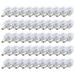 BLUESON 50pcs Closet Board Support Hitch Cargo Rack Heavy Duty Bookshelf L Brackets