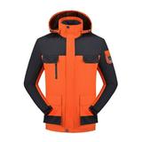 SZXZYGS Jackets for Men Lightweight Outdoor Sports Cycling Travel Mountaineering Clothing Tooling Large Size Storm Jacket Men and Women Autumn Thin Warm Couple Storm Jacket