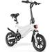 ANCHEER Folding Electric Bike for Adults 20MPH Ebike UP to 45 Miles Foldable Electric Bikes 14 Electric Bicycle for Men Women LCD Digital Display Cruise Control Ebikes Dual Suspension Fork