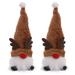 Christmas Gnomes Plush 2pack Gnome Christmas Decorations with LED Light Handmade Hat Swedish Tomte Elf Doll Scandinavian Figurine Gnomes for Christmas Holiday Home Decor Kids Gifts