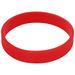 Silicone Rubber Elasticity Wristband Wrist Band Cuff Bracelet Bangle Red