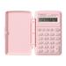 Ozmmyan Mini Scientific Calculator High Beauty Student Candy Color Computer Small Portable Flip Counter Office Supplies Clearance