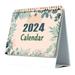 Desk Calendar 2023-2024 from September.2023 to December2024 8 x 8 Standing Desk Calendar with To-do List & Notes for Kitchen Office School - style:style 4;