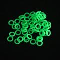 150Pcs Camping Stake Ring Glow In The Dark Rings Tent Peg Ring Tent Stake Ring Stake Glowing Ring