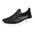 PMUYBHF Mens Athletic Sneakers Mens Tennis Shoes Size 12 Men Sports Shoes Couple Shoes Fashionable Pattern Hollow Mesh Breathable Comfortable Sports Shoes