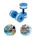 Apmemiss Clearance Fitness Dumbbell 1 Pair Foam Heavy Resistance Barbells Pool Barbell Float Aqua Exercises Equipment Sports Aquatic Exercise Fitness Barbells Hand Bars for Water Aerobics