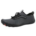 PMUYBHF Mens Casual Sneakers Mens Tennis Shoes Size 12 Outdoor Couple Men Waterproof Mountaineering Casual Sport Shoes Buckle Strap Beach Running Breathable Soft Bottom Shoes