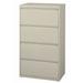 HIRSH 14976 4 Drawer File Cabinet, Putty, A4/Legal/Letter