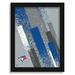 Toronto Blue Jays 12" x 16" Team Color Framed Art Print