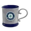 The Memory Company Seattle Mariners 16oz. Fluted Mug with Swirl Handle