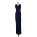 Max Studio Casual Dress: Blue Dresses - Women's Size Small