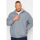 Size 5Xl Mens Jack & Jones Big & Tall Grey Harrington Jacket Big & Tall