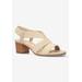 Women's Jodi Sandal by Bella Vita in Natural Textured Gore (Size 11 M)