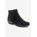 Wide Width Women's Esme Bootie by Ros Hommerson in Black Suede (Size 6 1/2 W)