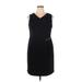 Marc New York Andrew Marc Cocktail Dress - Sheath: Black Dresses - Women's Size 14