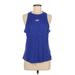 Nike Active Tank Top: Blue Activewear - Women's Size Medium